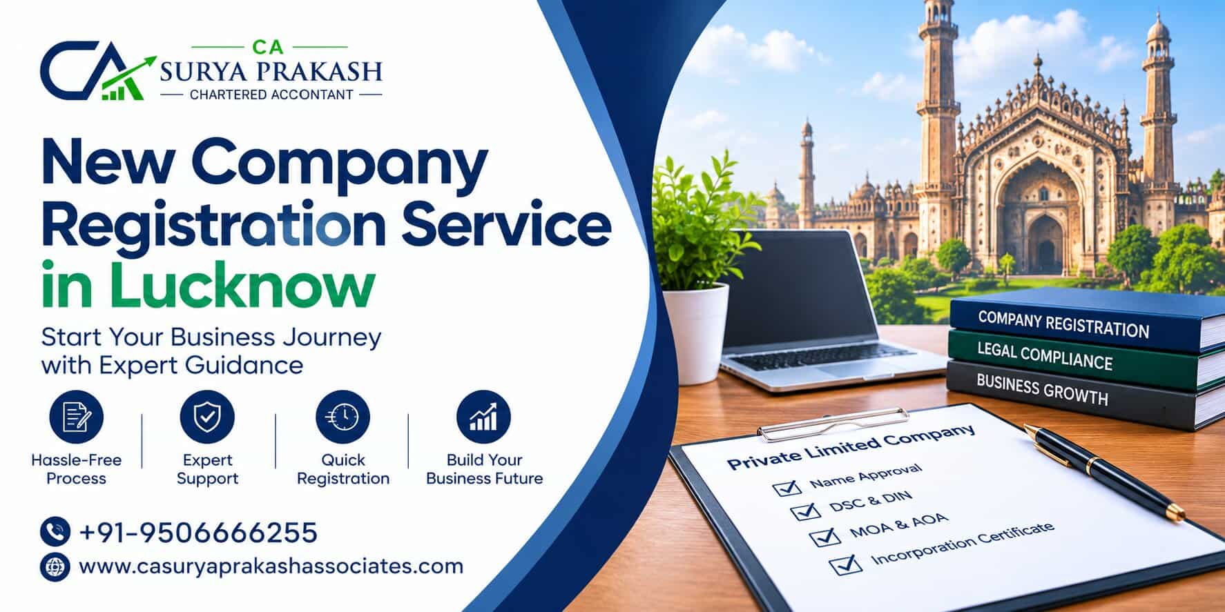New Company Registration company in Lucknow